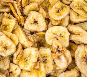 Getrocknete Bananen